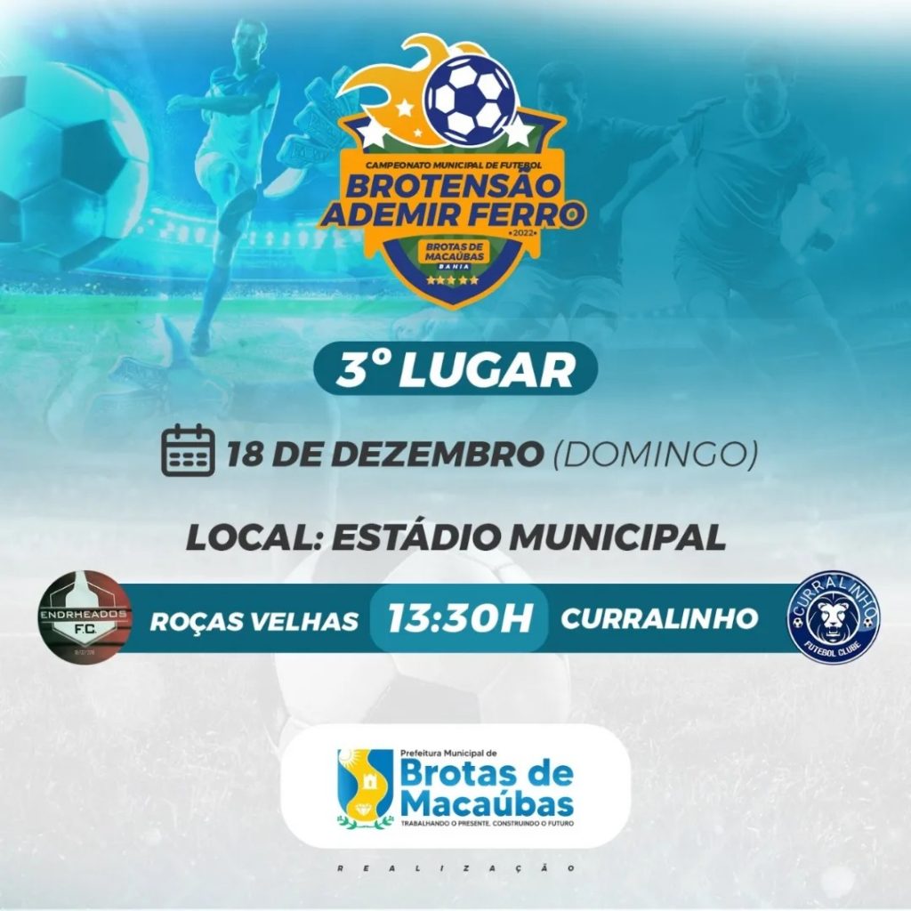Jogos do Campeonato Municipal de Futebol são transmitidos ao vivo